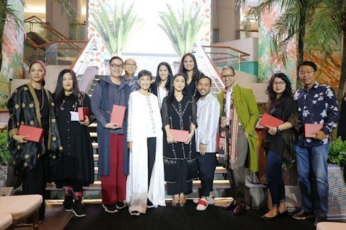 Priyo Oktaviano, Sebastian Red, AVA Prologue, Ghea, bersama Ria Juwita dan Zamri Mamat di press conference Ramadan In Style Plaza Indonesia (Foto: Analely)