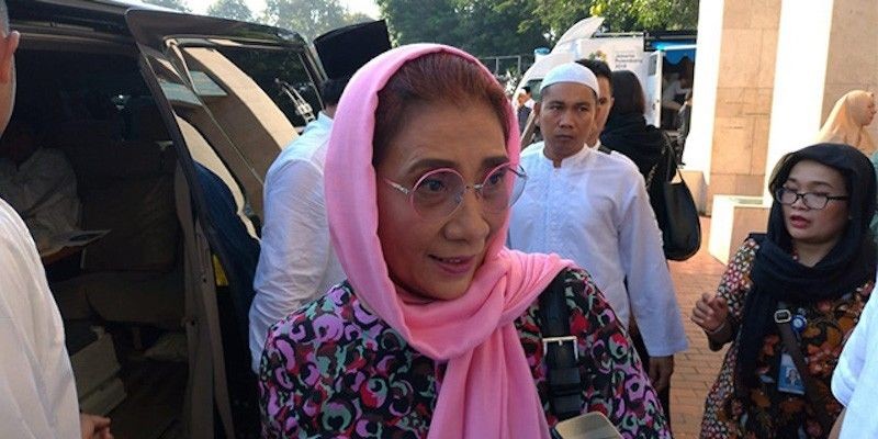 Menteri Kelautan dan Periknan, Susi Pudjiastuti