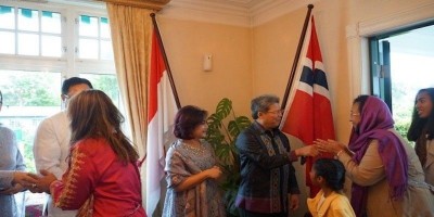 Udara Dingin dan Hujan Gerimis Tidak Menghalangi Kemeriahaan Idul Fitri di Norwegia