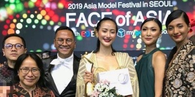 Ayuma Sabet Gelar “Face of Asia” di Seoul