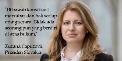 Ini Zuzana Caputova Presiden Wanita Pertama di Slovakia