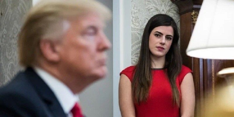 Madeleine Westerhout Dan Donald Trump/Net