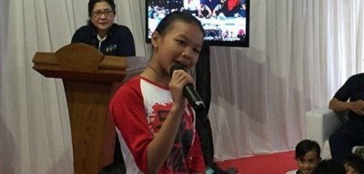 Menkes Nila Ingatkan Anak Rusun Jatinegara untuk Hidup Sehat