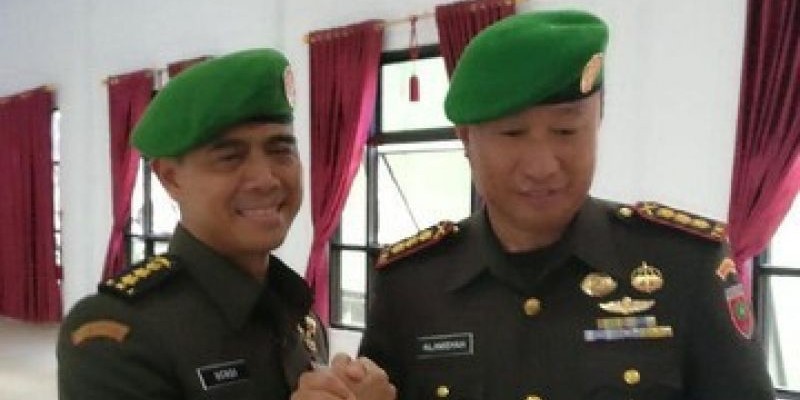 KOLONEL Infanteri Alamsyah dan Kolonel Kavaleri Hendi Suhendi/Net