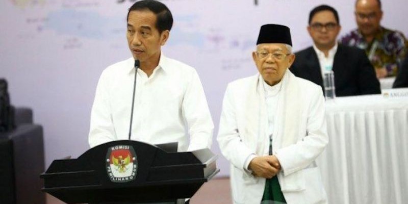 Jokowi - Ma'ruf Amin/Net