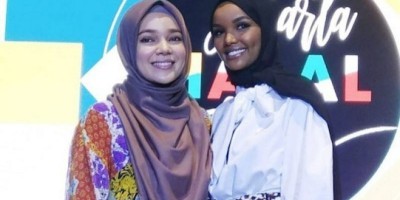 Model Berhijab Halima Aden Meriahkan Jakarta Halal Things 2019