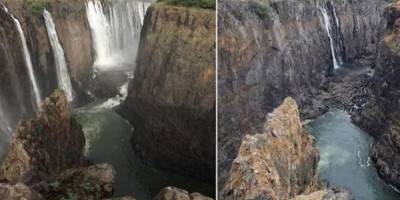 Subhanallah, Air Terjun Ini Mengering