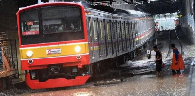 Rel Tergenang, Berikut Rekayasa Perjalanan KRL Jabodetabek