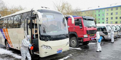 Di Korea Utara, Penumpang Tanpa Masker Dilarang Naik Transportasi Umum