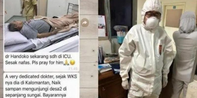 Jatuh Sakit, Keluarga Pastikan Kondisi Dr Handoko Sudah Membaik