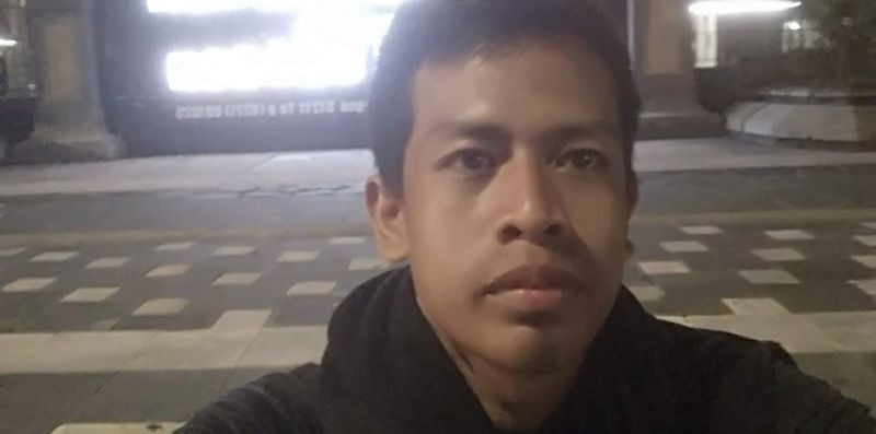 Sarjan nekat pulang kampung berjalan kaki menuju Bima NTB dari Jakarta/Istimewa