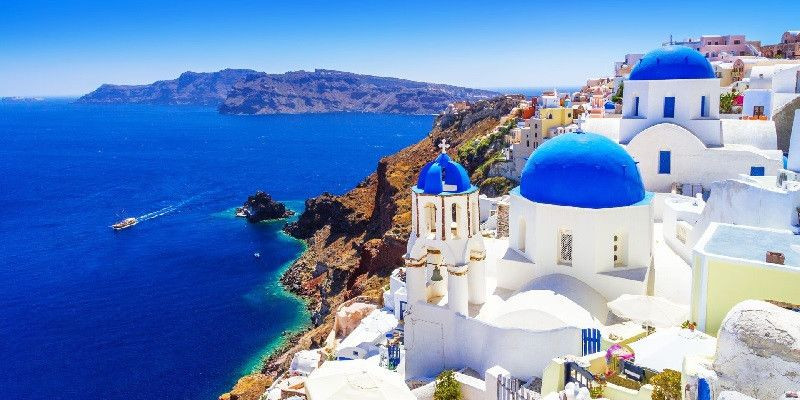 Santorini merupakan salah satu destinasi wisata yang paling diminati para wisatawan mancanegara saat berkunjung ke Yunani/Net
