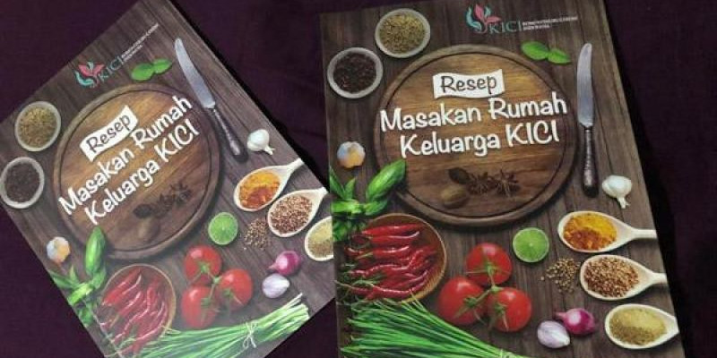 Buku resep Masakan Rumah Keluarga KICI/ Ist