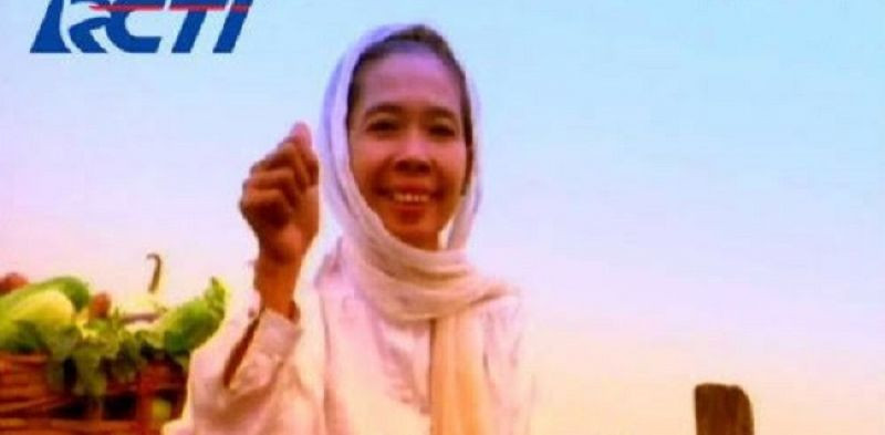 Hj Noor Parida yang dikenal lewat iklan 'RCTI Oke' mengembuskan napas terakhirnya hari ini/Repro