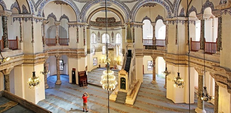 Interior Kucuk Aya Sofia Camii/Net