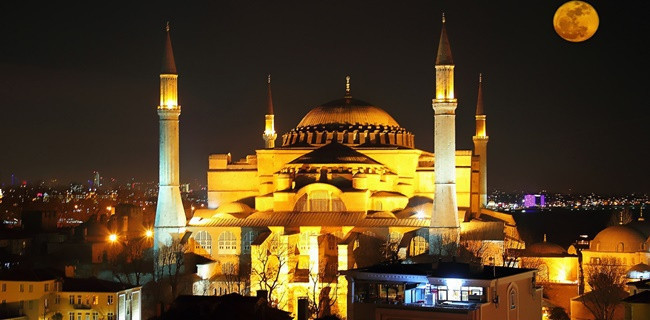 Ilustrasi Hagia Sophia/Net