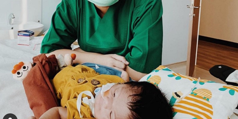 Hiro, bayi yang terlahir dengan kondisi langka Moebius Syndrome/Instagram
