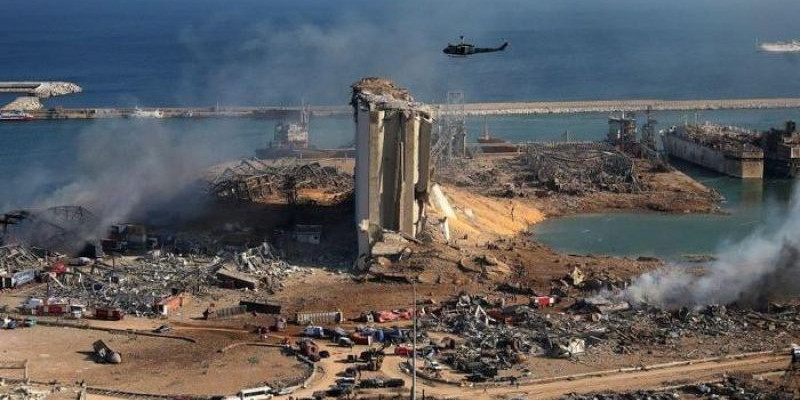 Ledakan Beirut memperparah kondisi negara Lebanon/ Net
