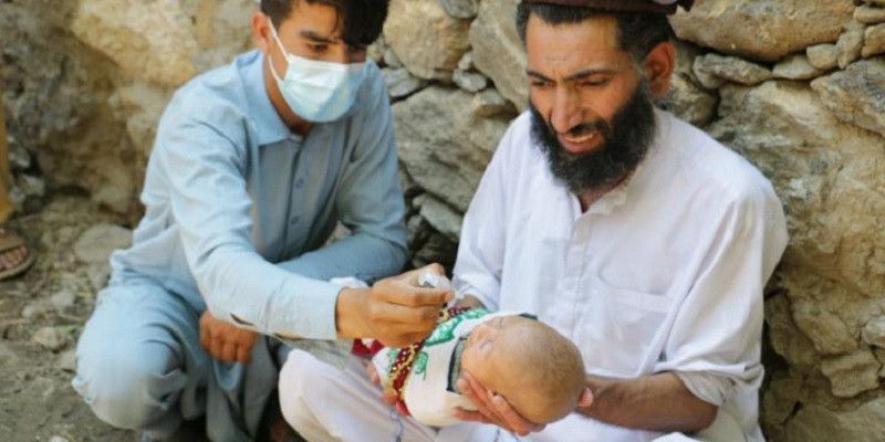 Kampanye vaksin polio di Afghanistan dilanjutkan setelah sempat terhenti karena Covid-19/UNICEF