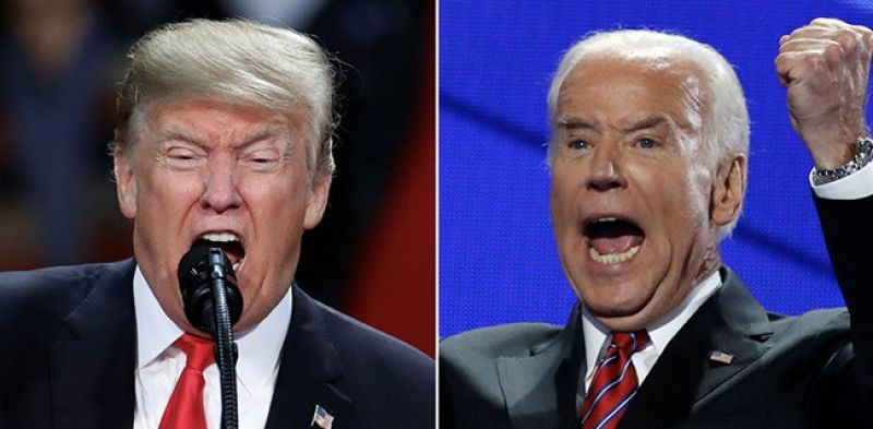 Donald Trump dan Joe Biden/Net