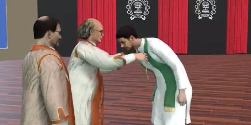 Wisuda virtual melalui avatar di India/CNN