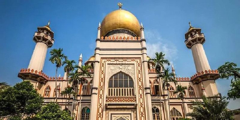 Masjid Sultan di Kampong Glam, Singapura ditutup sementara setelah seorang jamaah positif Covid-19/Net