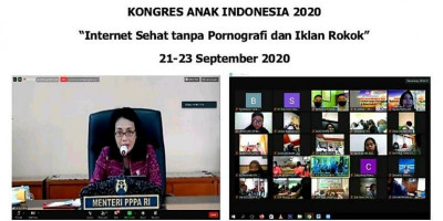 KONGRES ANAK INDONESIA 2020: Internet Sehat Tanpa Pornografi dan Iklan Rokok