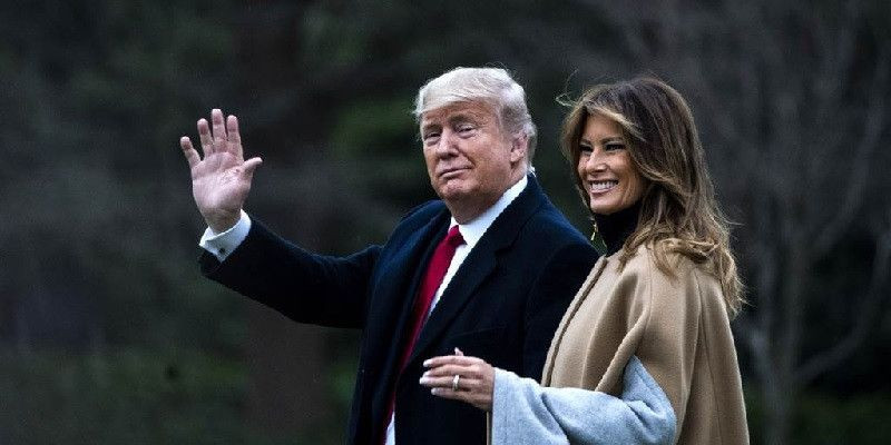 Donald Trump dan Melania Trump dikabarkan dalam kondisi baik setelah dinyatakan positif Covid-19/Net