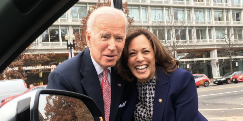 Joe Biden-Kamala Harris/ Net