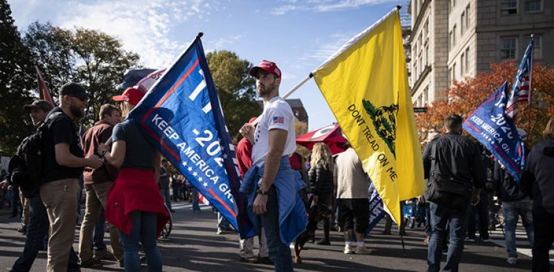 Million Maga March di Amerika Serikat/Istimewa