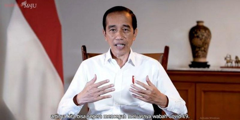 Presiden Joko Widodo akan disuntik vaksin Covid-19 Sinovac pagi ini (Rabu, 13/01) di Istana Merdeka, Jakarta/ Net