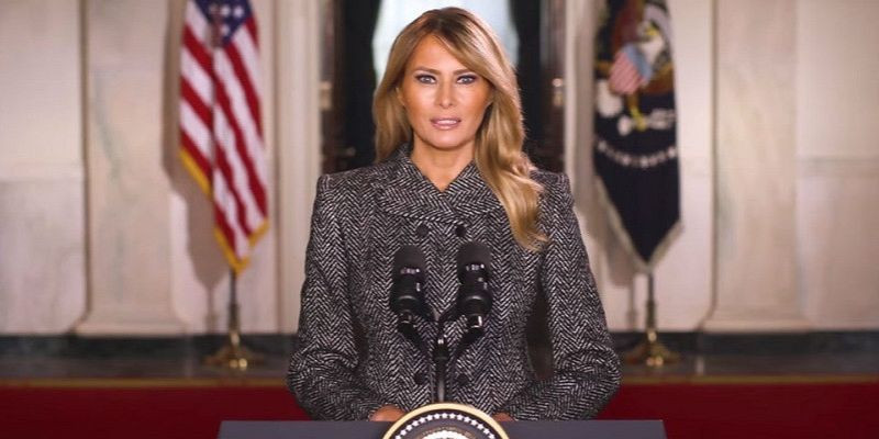 Ibu Negara Amerika Serikat, Melania Trump/Net