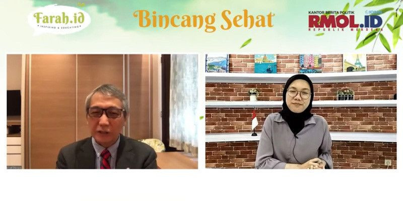 Dokter kedokteran olahraga dr. Michael Triangto, Sp.KO dalam program Bincang Sehat/Farah