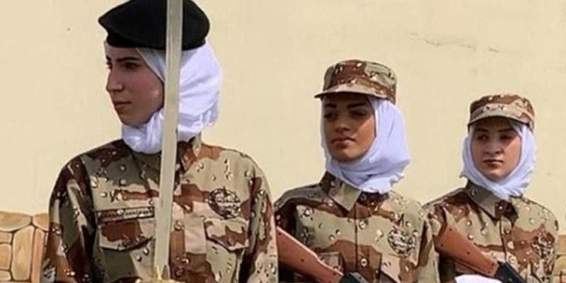 Tentara wanita Arab Saudi/ Net