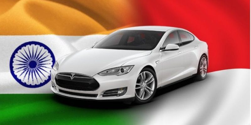 Iustrasi Investasi pabrik Tesla dilakukan di India/Disway