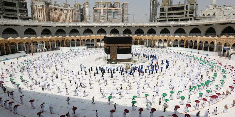 Arab Saudi terus memperketat aturan untuk menekan penyebaran Covid-19 selama pelaksana ibadah umrah di bulan suci Ramadhan tahun ini/Net