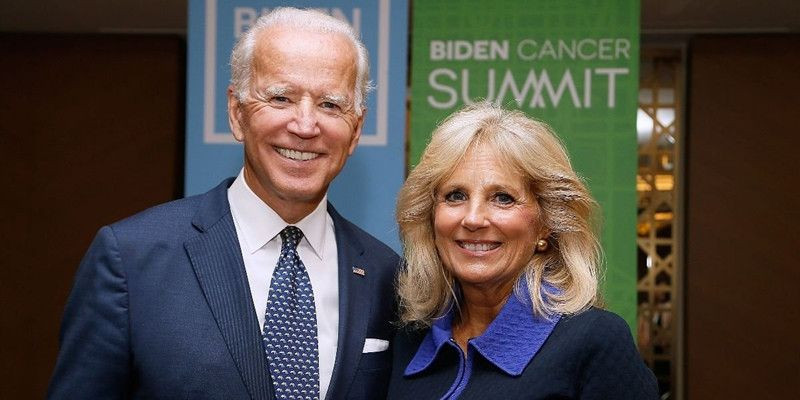 Presiden Joe Biden dan isteri/Net