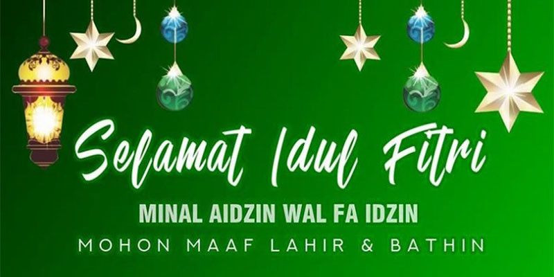 Ucapan Selamat Idul Fitri/Net