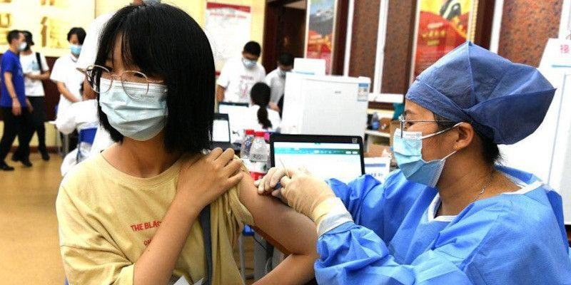 China menargetkan siswa sekolah usia 12 hingga 17 tahun dalam kampanye vaksinasi terbaru yang mereka luncurkan/Net