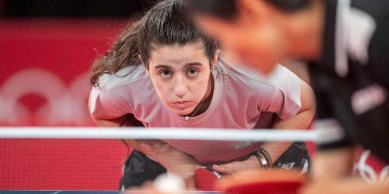Hend Zaza, pemain tenis meja berusia 12 tahun dari Suriah di Olimpiade Tokyo/CNN