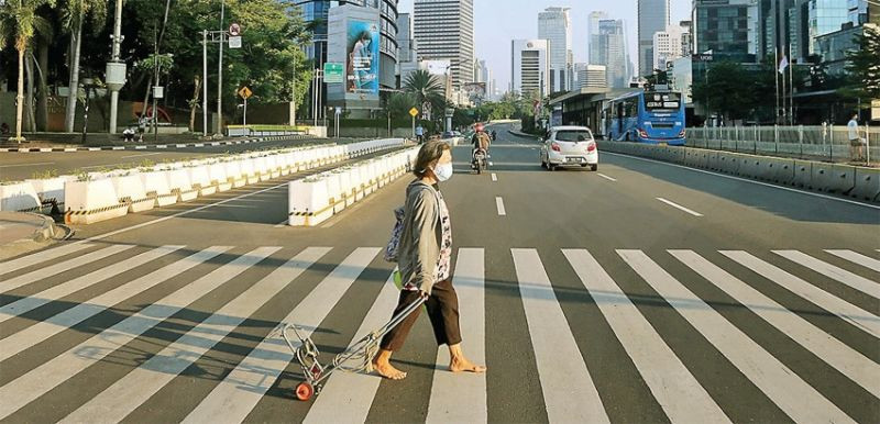 PPKM darurat merupakan konsekuensi yang harus diambil ketika Indonesia terus mengalami kenaikan kasus Covid-19 yang terbilang tinggi/ Net