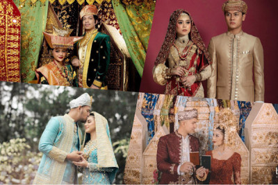 Anak Daro Jo Marapulai, 4 Potret Selebriti Indonesia Dengan Busana Pengantin Minangkabau