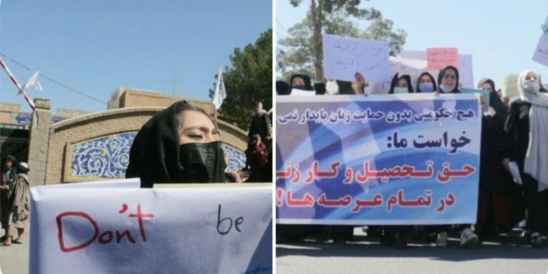 Masyarakat Afghanistan kini menanti Taliban menepati janjinya untuk menghadirkan kehidupan yang damai dan inklusif, termasuk memenuhi hak perempuan untuk maju dan berkembang/ Net