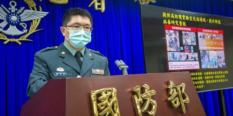 Pusat Medis Pertahanan Nasional Taiwan mengumumkan rencana mendirikan laboratorium biosafety level 4/Net