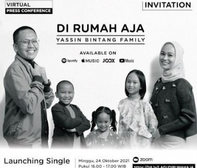 Di Rumah Aja Single Hits Yassin Bintang Family Untuk Keluarga di Indonesia