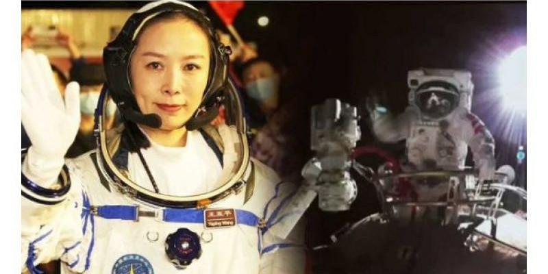 Wang Yaping menjadi perempuan pertama asal China yang berjalan di luar angkasa/ Net