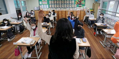 Hidup Bersama Covid, Korsel Mulai Sekolah Tatap Muka Secara Penuh