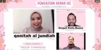 Pengajian Akbar Hijabers Community 2021: Milenial Melek Finansial dengan Perencanaan Keuangan Anti-Mubazir dan Cerdas Memilih Perbankan Syariah