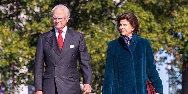 Raja Carl Gustaf dan Ratu Silvia dari Swedia/Net