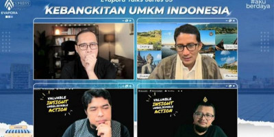 Sandiaga Uno & Indrawan Nugroho Bicara Kebangkitan UMKM Industri Kreatif Indonesia: Harus Naik Kelas dan Terapkan Model Bisnis yang Tepat